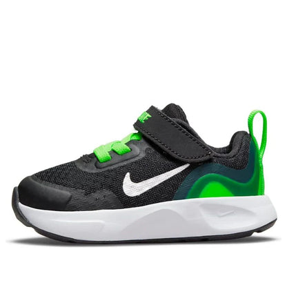 Nike(TD) Wearallday 'Black Green Strike'Baby's cj3818-015