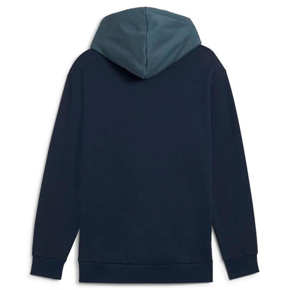 Puma 681731-14 Puma Power Colorblock Hoodie Club Navy Men's Sweatshirt