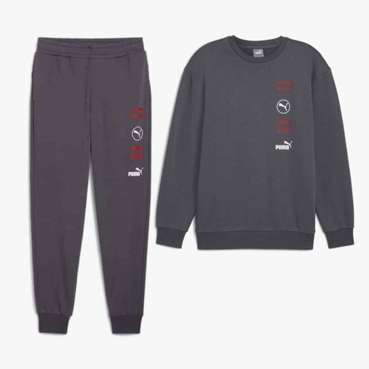 PUMA POWER Men's round neck and printed sweatshirt 682751-69/682701-69