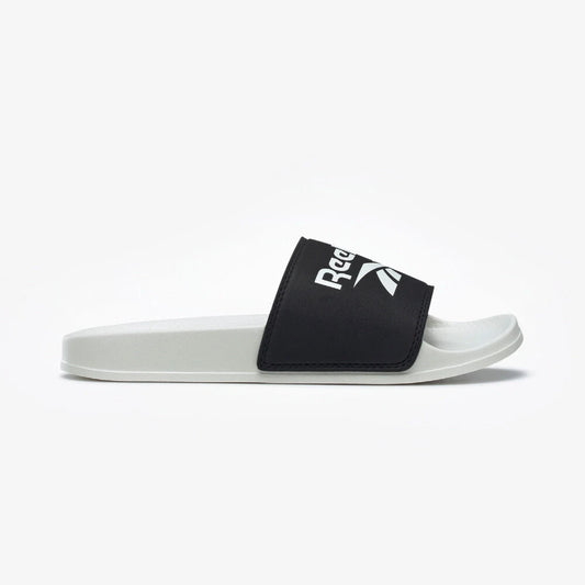 New Womens Reebok FULGERE SLIDE BLACK / WHITE HR0688