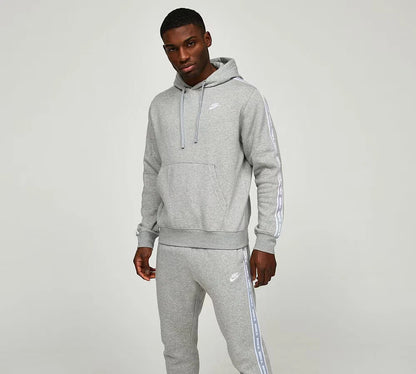 Nike Genuine Tape Tracksuit Hoodie Top & Bottoms Grey Various Sizes FB7296-063