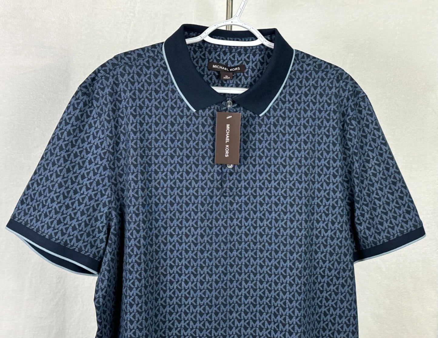 Polo Michael Kors pour homme, bleu marine nuit os65mbp48t