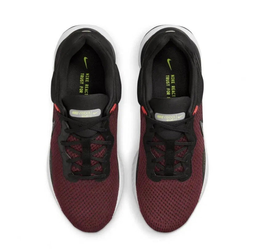 Nike React Miler 3 M  Men’s Size 11.5. Black-Siren Red 490-003