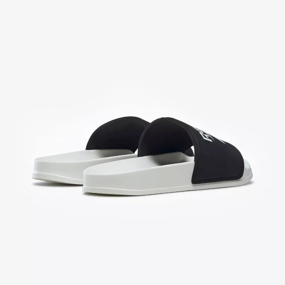 New Womens Reebok FULGERE SLIDE BLACK / WHITE HR0688