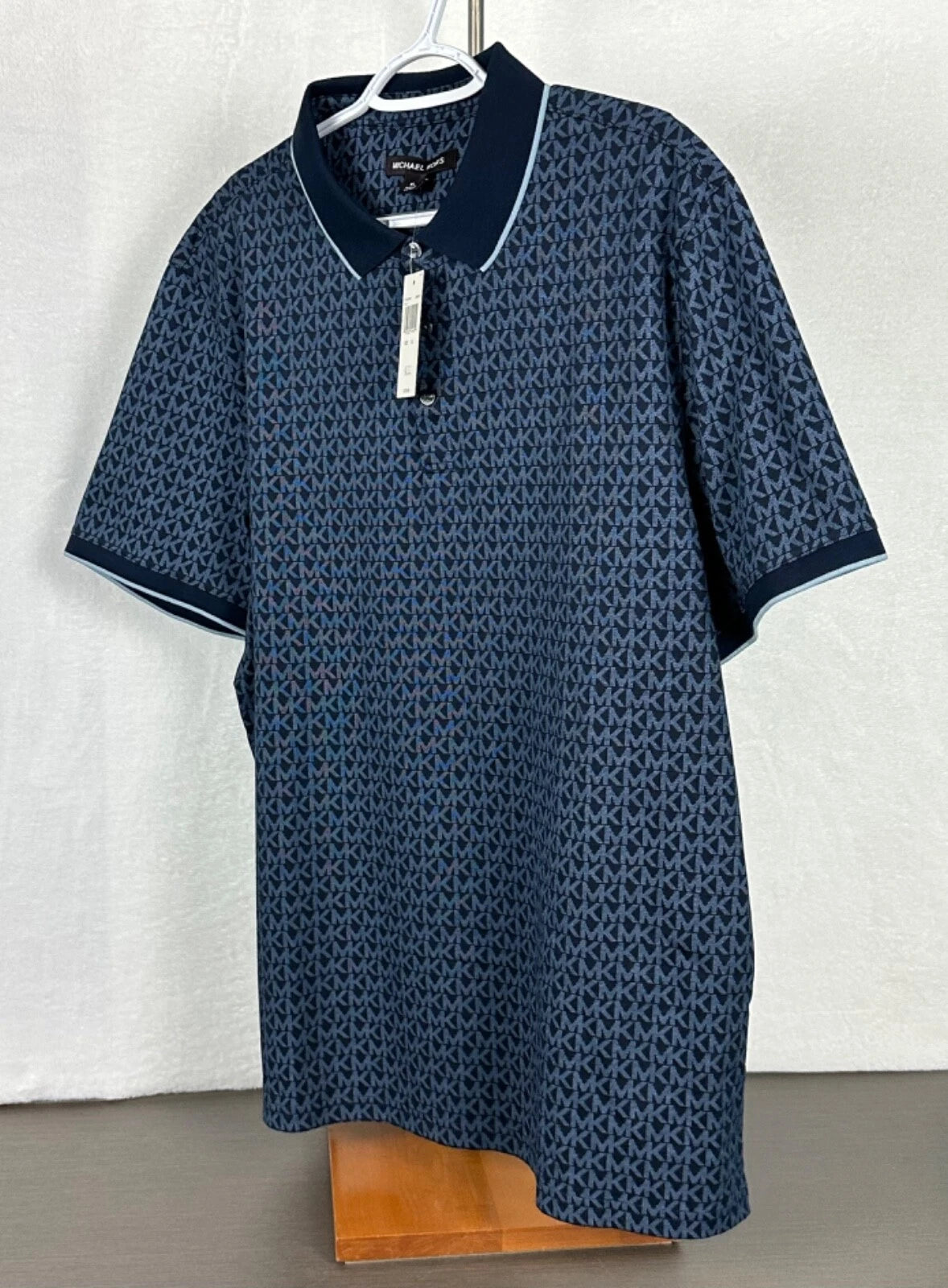Polo Michael Kors pour homme, bleu marine nuit os65mbp48t