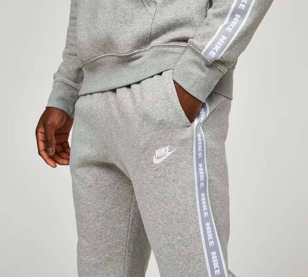 Nike Genuine Tape Tracksuit Hoodie Top & Bottoms Grey Various Sizes FB7296-063