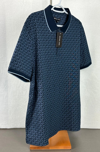 Polo Michael Kors pour homme, bleu marine nuit os65mbp48t