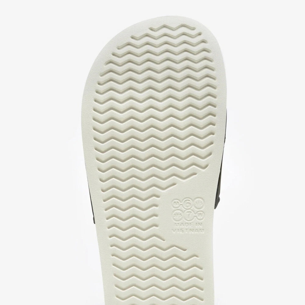 New Womens Reebok FULGERE SLIDE BLACK / WHITE HR0688