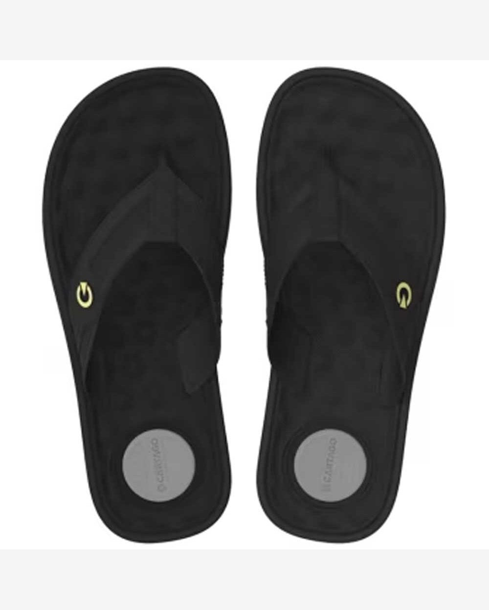 Alabama Men's Slipper Finger Black Carthage 11859-AP397