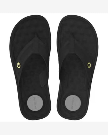 Alabama Men's Slipper Finger Black Carthage 11859-AP397