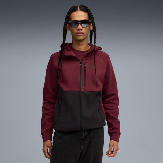 Puma PUMATECH Men’s Full Zip Hoodie DK and pant (629674-96)(629682-51)