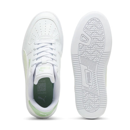 Puma White Junior PM Caven 20 Jr Tennis Shoes 393837-21